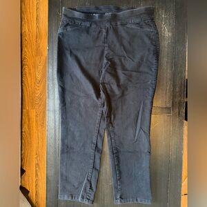 Croft & Barrow Black Stretch Pants